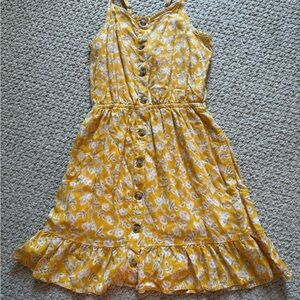 Abercrombie Kids Yellow Floral Dress